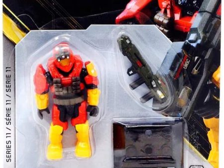 Mega Construx Halo Heroes Probuilder Series 11 Spartan Operator Figure For Cheap