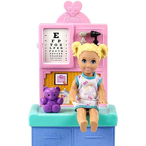 Barbie Pediatrician Playset Brunette Doll For Sale