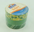 S Designer Tape (Red Green Blue Patterns) Cheap