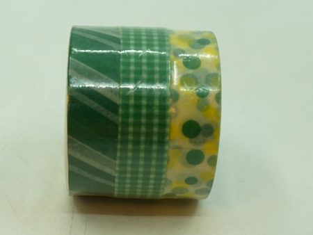 S Designer Tape (Red Green Blue Patterns) Cheap