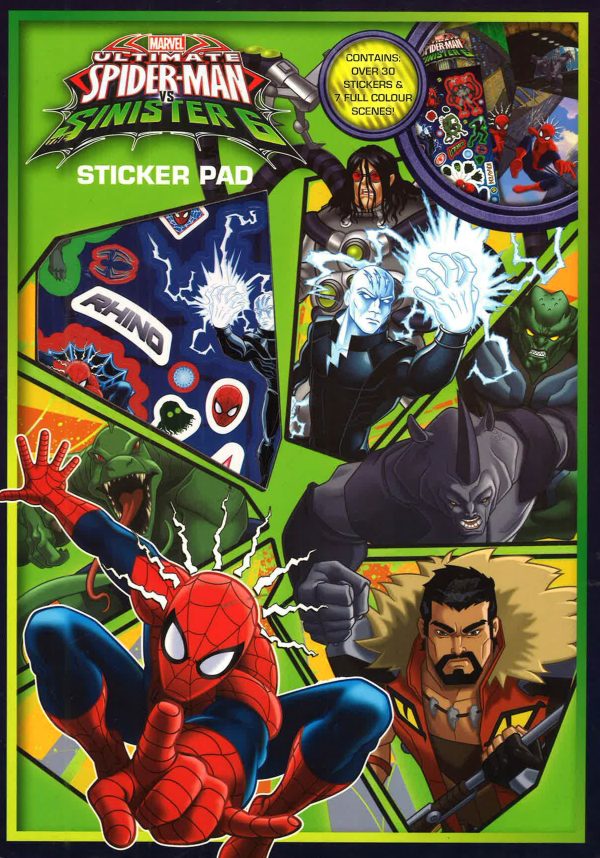 Ultimate Spider-Man Vs Sinister 6 - Sticker Pad For Cheap