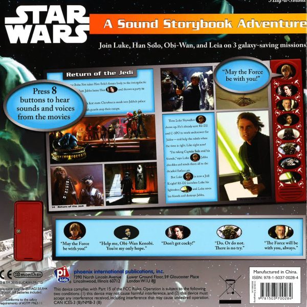 Star Wars: A Sound Storybook Adventure Hot on Sale